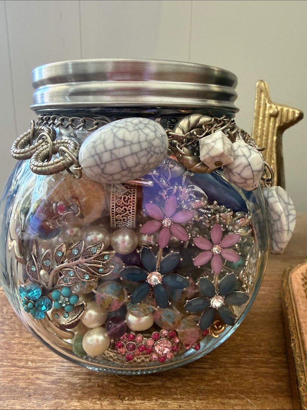 Bloom and Heirloom mystery jewelry jar